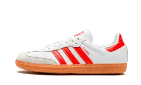 Adidas Samba OG White Solar Red Gum