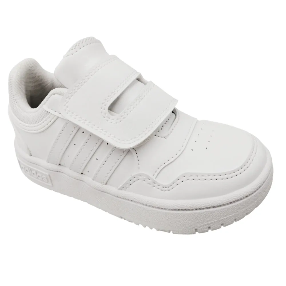 Adidas Tenis De Niños Escolar Con Velcro GW0442 Hoops 3.0 Cf I