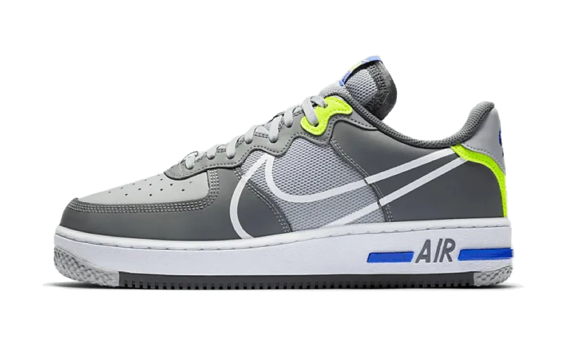 Air Force 1 Low React Wolf Grey