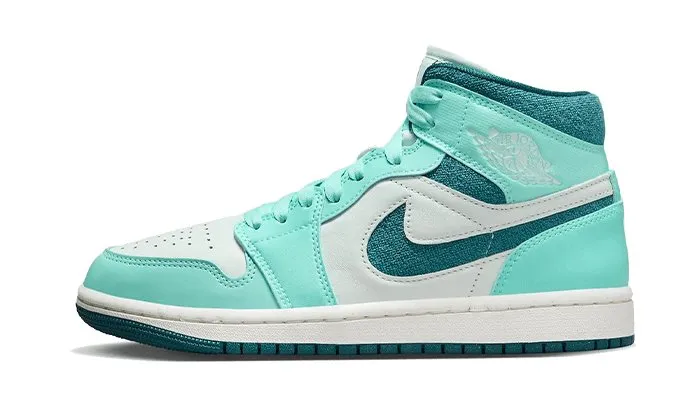 Air Jordan 1 Mid Bleached Turquoise