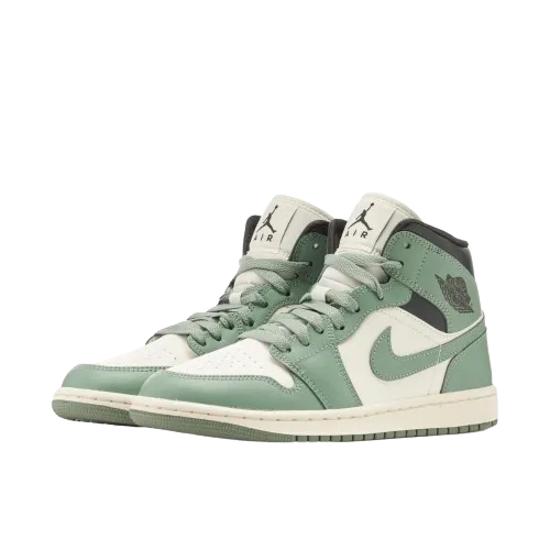 Air Jordan 1 Mid Jade Smoke