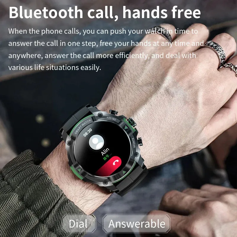 AMOLED Display 420mAH Bluetooth Call Waterproof Sports Smartwatch