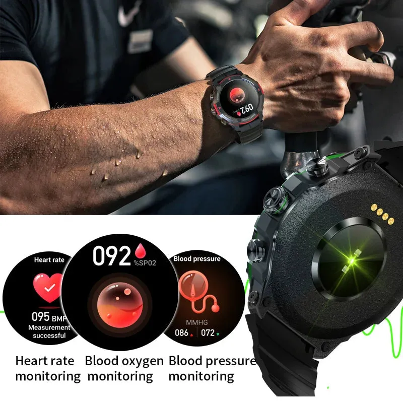 AMOLED Display 420mAH Bluetooth Call Waterproof Sports Smartwatch