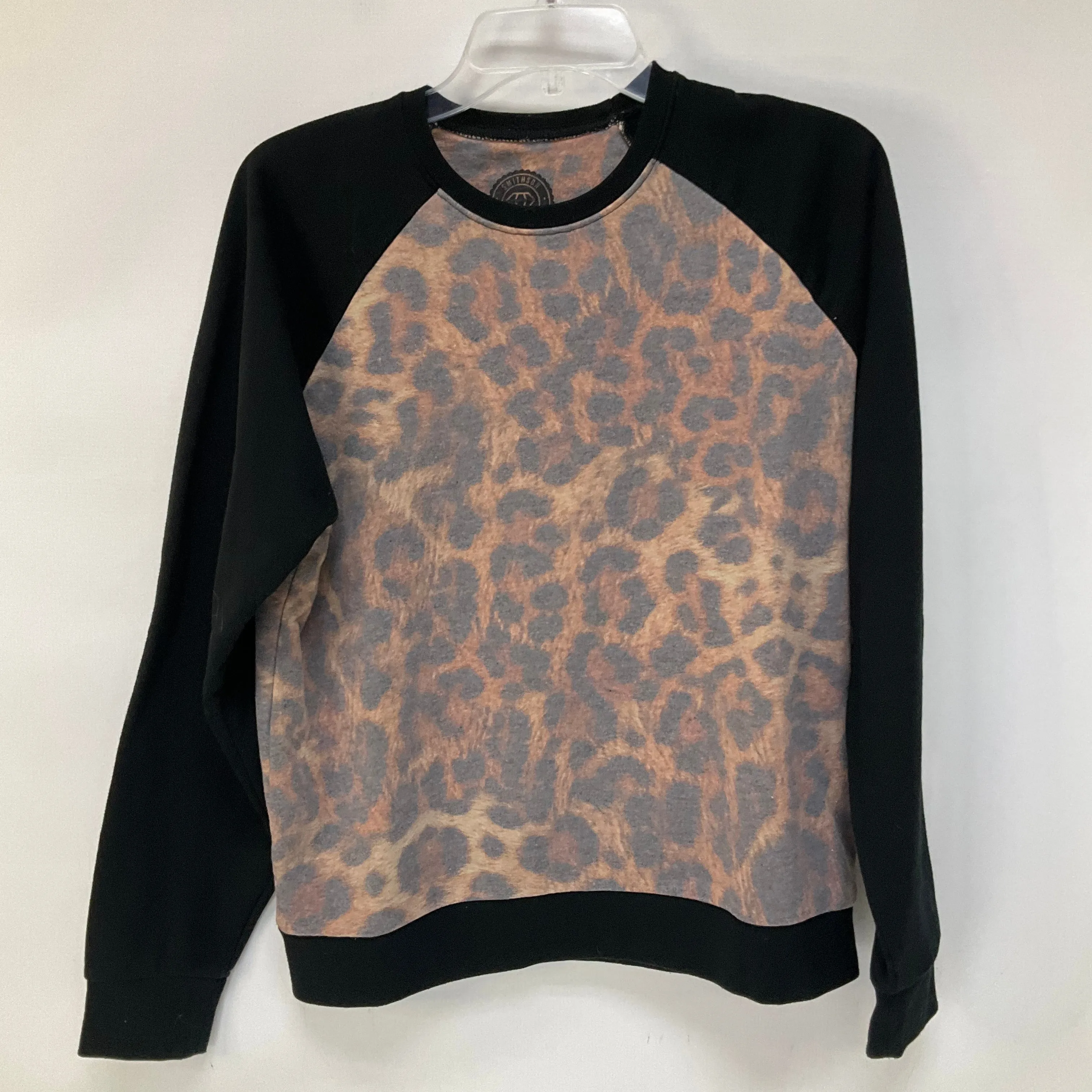 Animal Print Top Long Sleeve Cmc, Size S