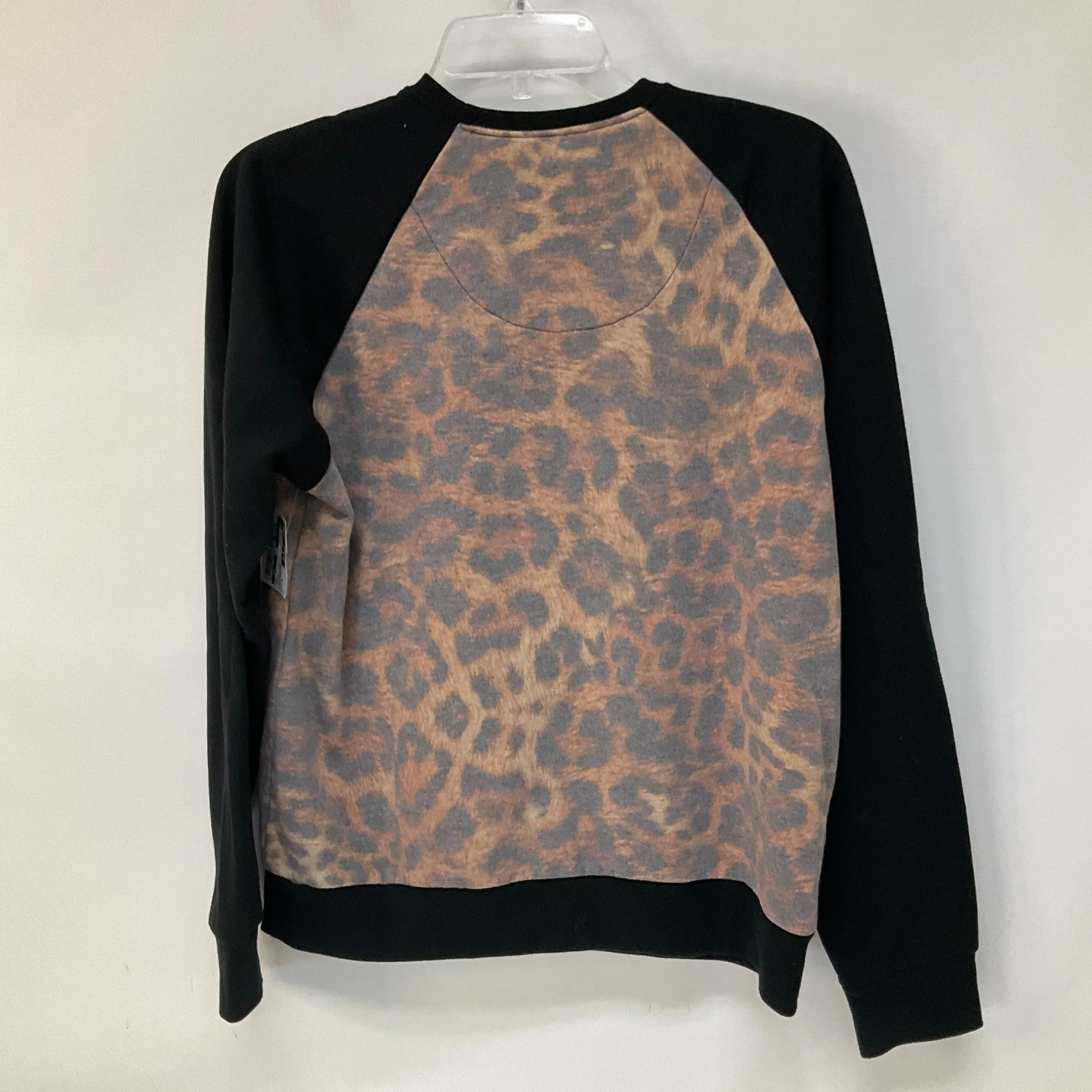 Animal Print Top Long Sleeve Cmc, Size S