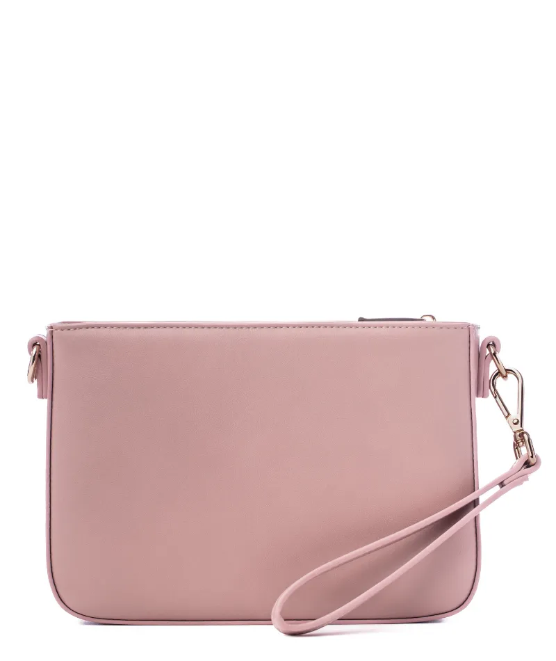 Ara Convertible Crossbody Clutch - Dusty Rose