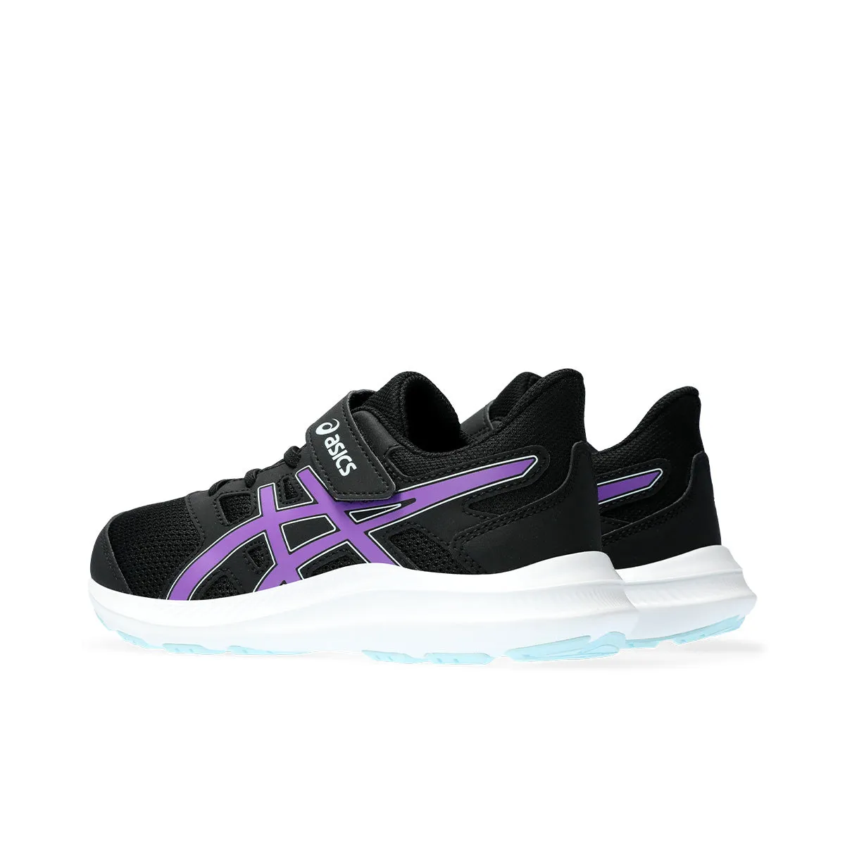 Asics Jolt 4 PS Kids Black Cyber Grape   