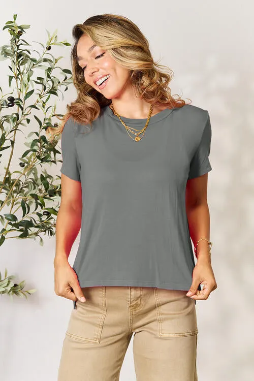 Best Basic Round Neck Short Sleeve T-Shirt