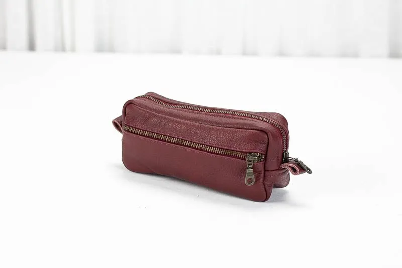 Brick case - Burgundy leather