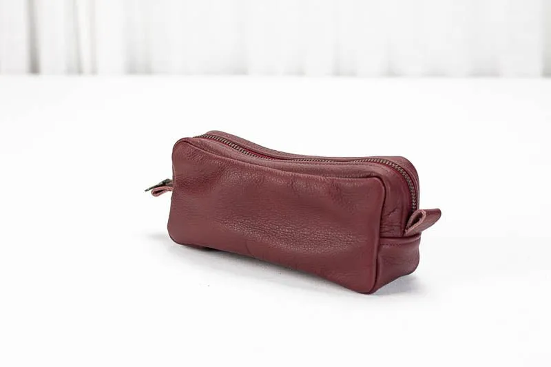 Brick case - Burgundy leather