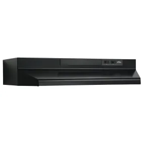 Broan 30 Convertible Range Hood, Black