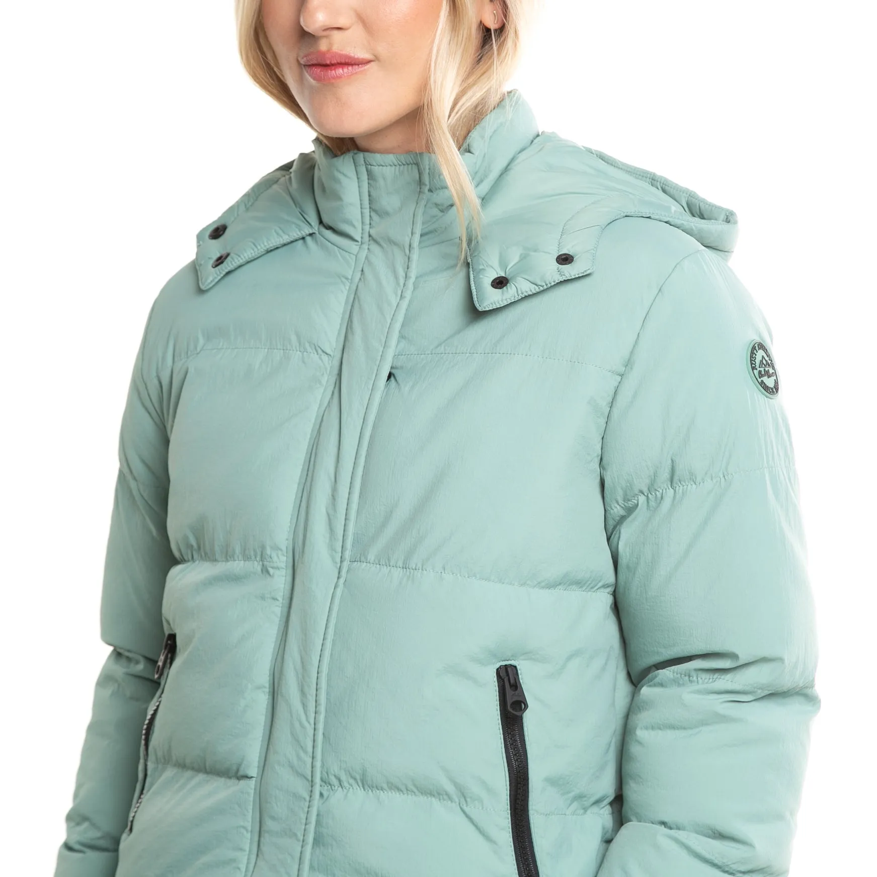 Campera Abrigo Rusty Whisper Puffer Coat Ld