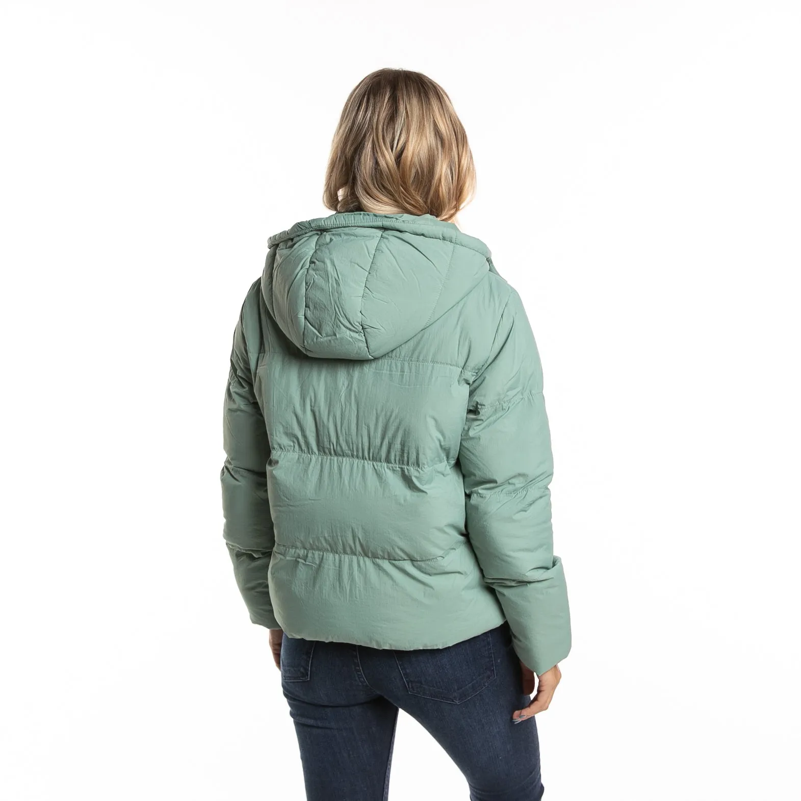 Campera Abrigo Rusty Whisper Puffer Coat Ld