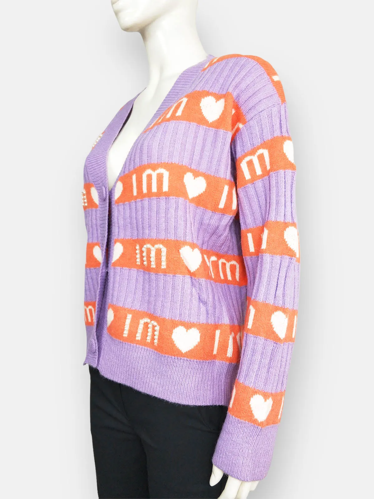 Cardigan Deluxe Perlas Love