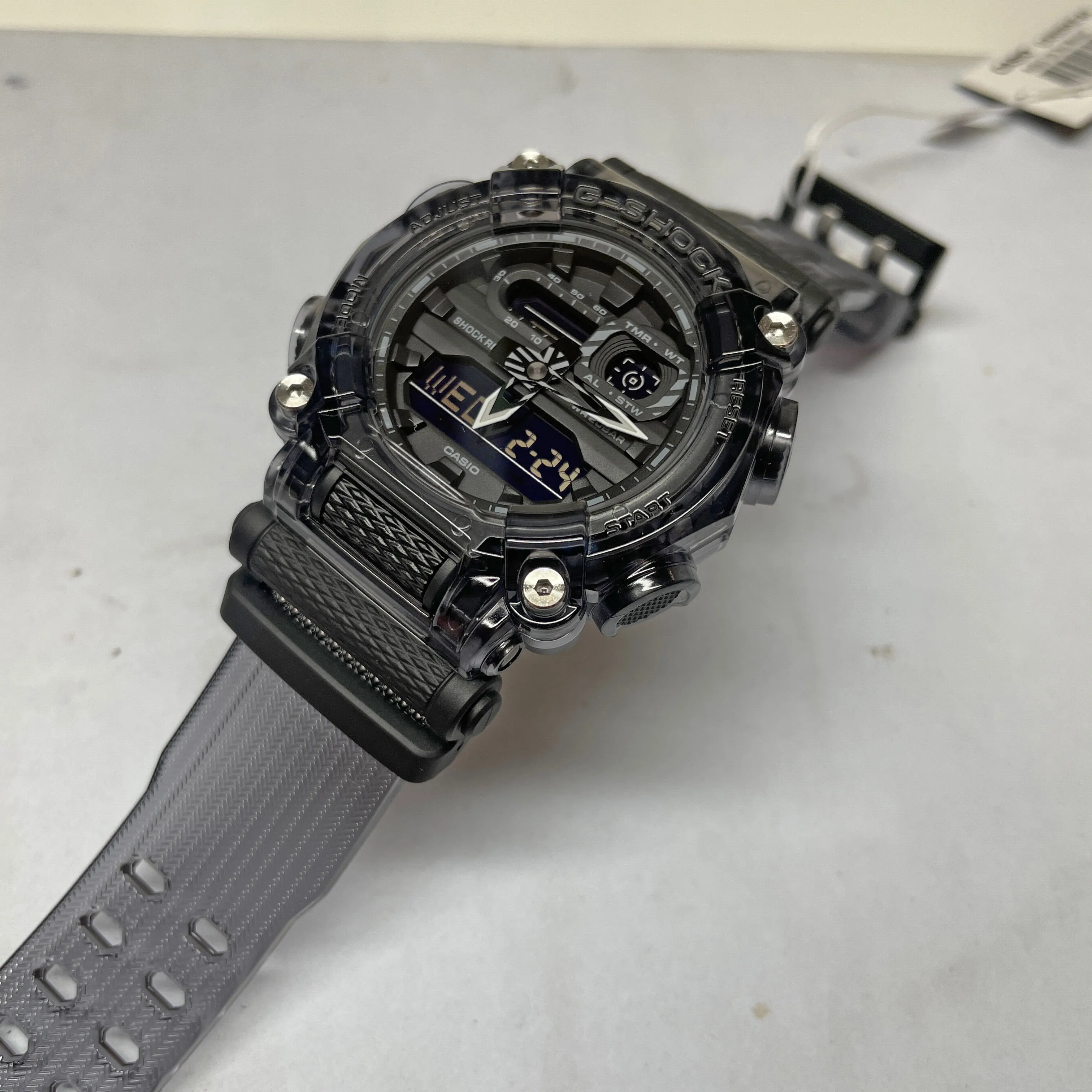 Casio G-Shock GA900SKE-8A Transparent Pack Dark Clear Jelly Watch