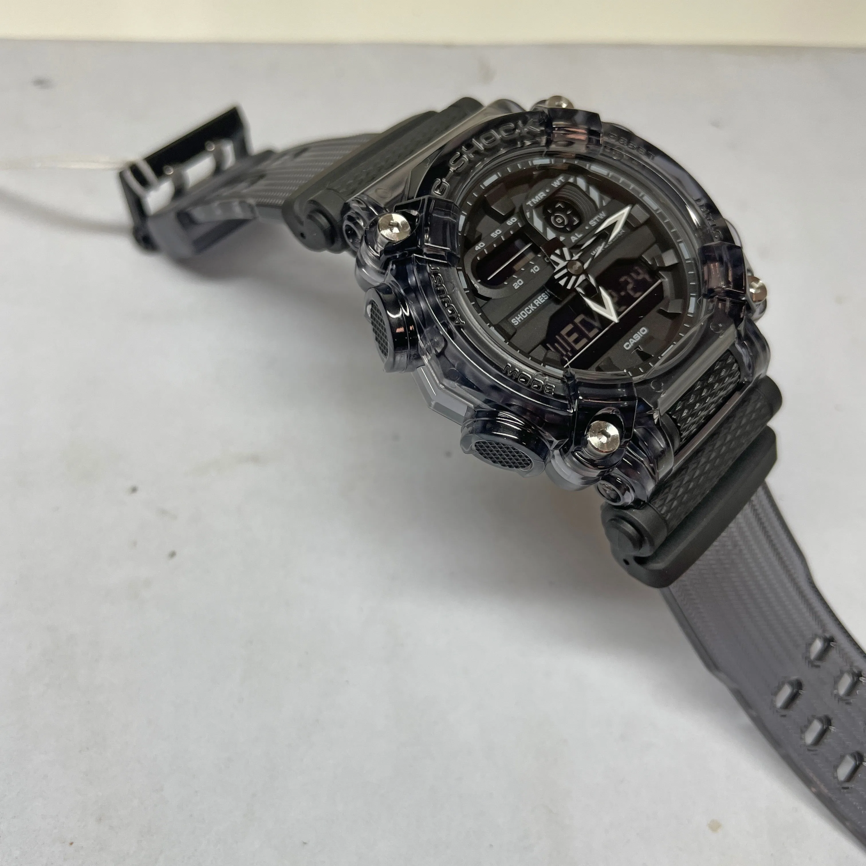 Casio G-Shock GA900SKE-8A Transparent Pack Dark Clear Jelly Watch