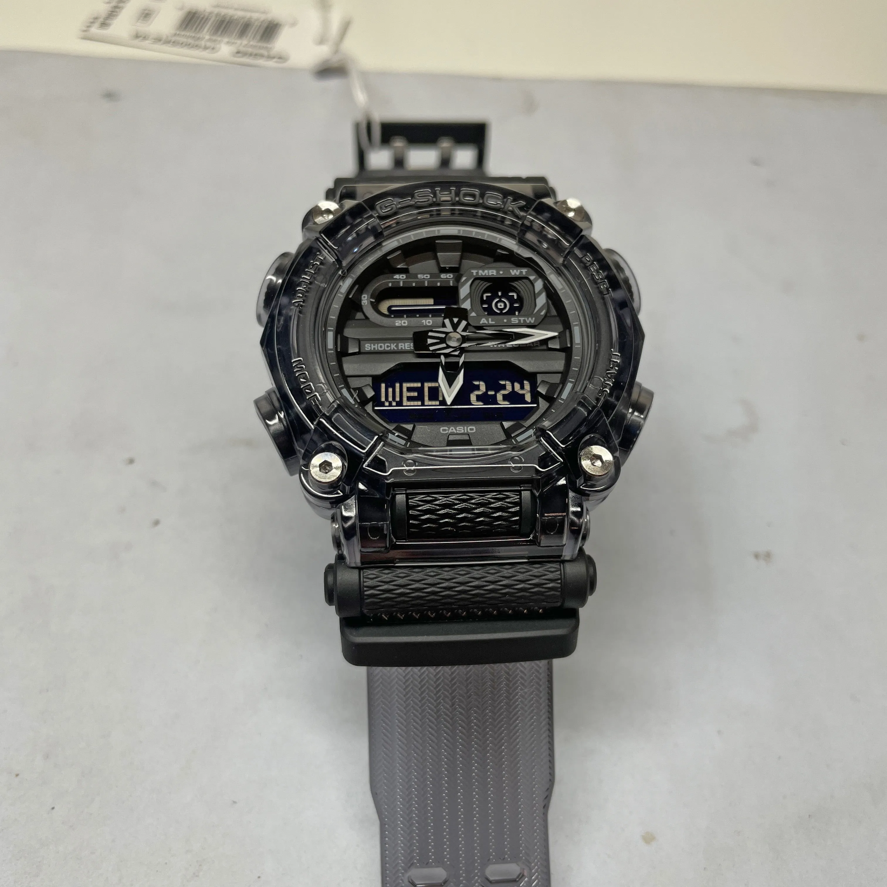 Casio G-Shock GA900SKE-8A Transparent Pack Dark Clear Jelly Watch