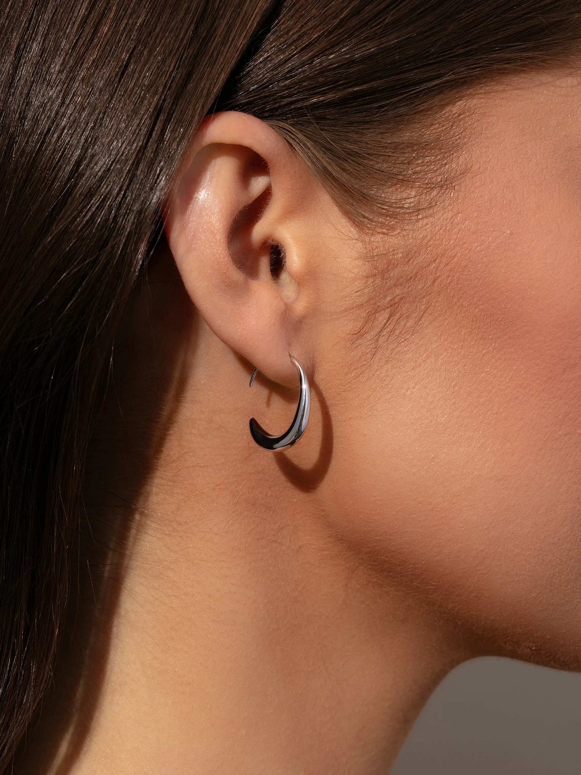 Dewdrop Hoop Earrings