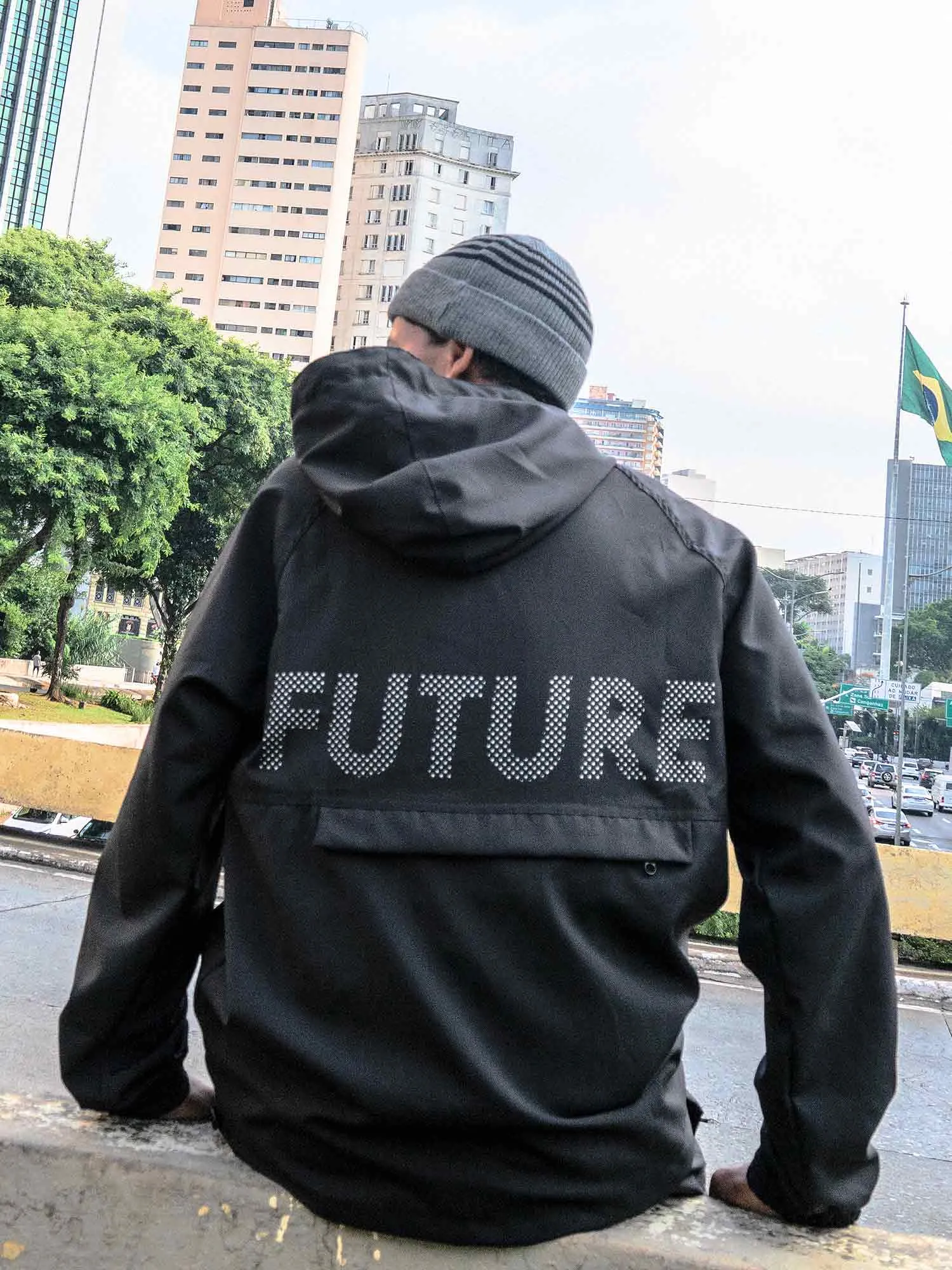 Jaqueta Future Working Preta