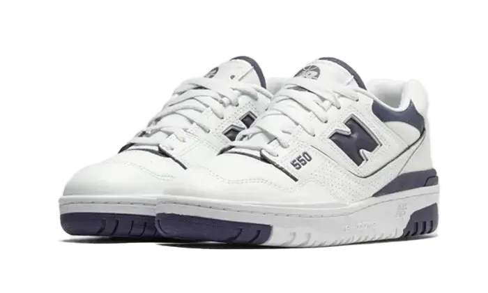 New Balance 550 White Dark Mercury