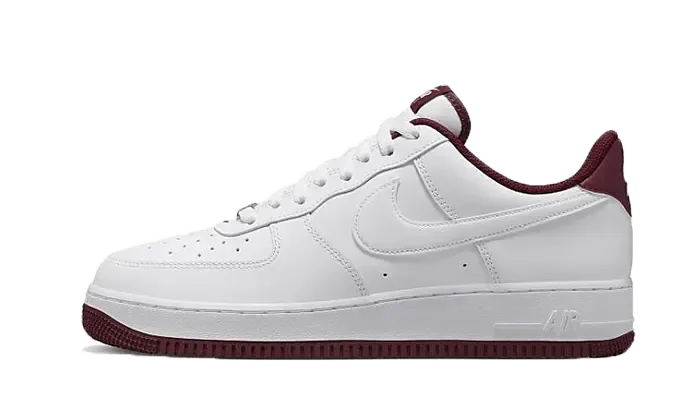 Nike Air Force 1 Low '07 White Dark Beetroot