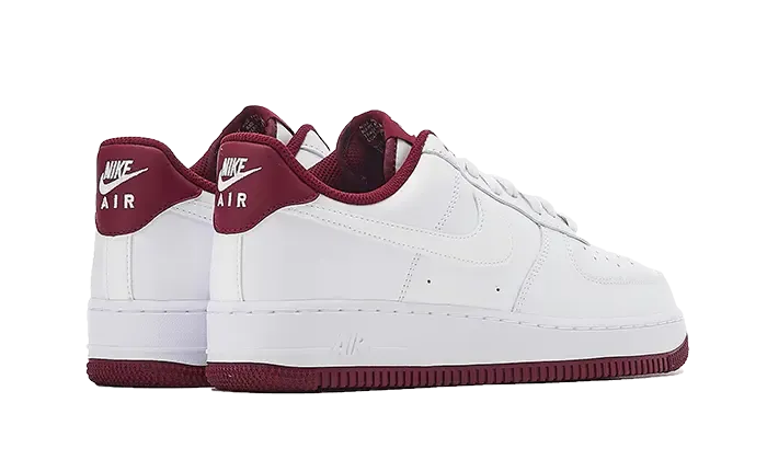 Nike Air Force 1 Low '07 White Dark Beetroot