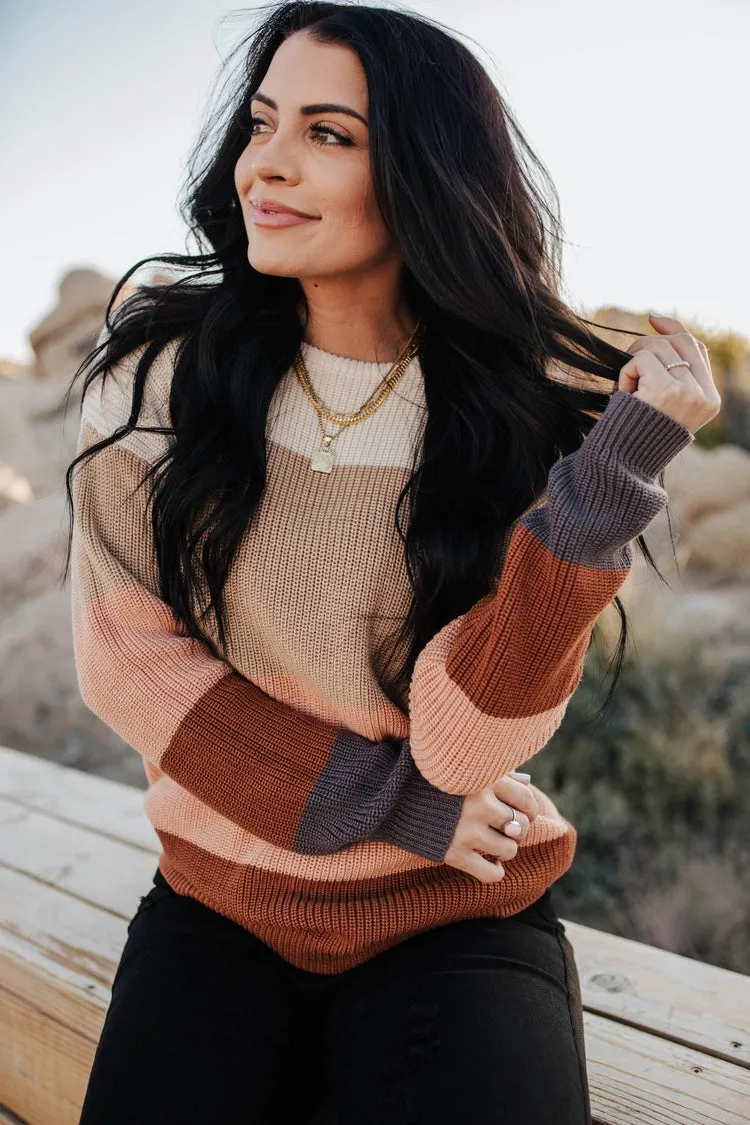 Paige Sweater - Apricot