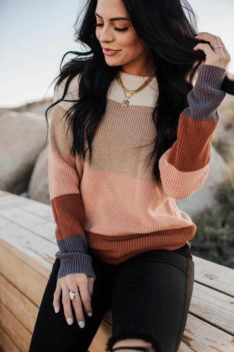 Paige Sweater - Apricot