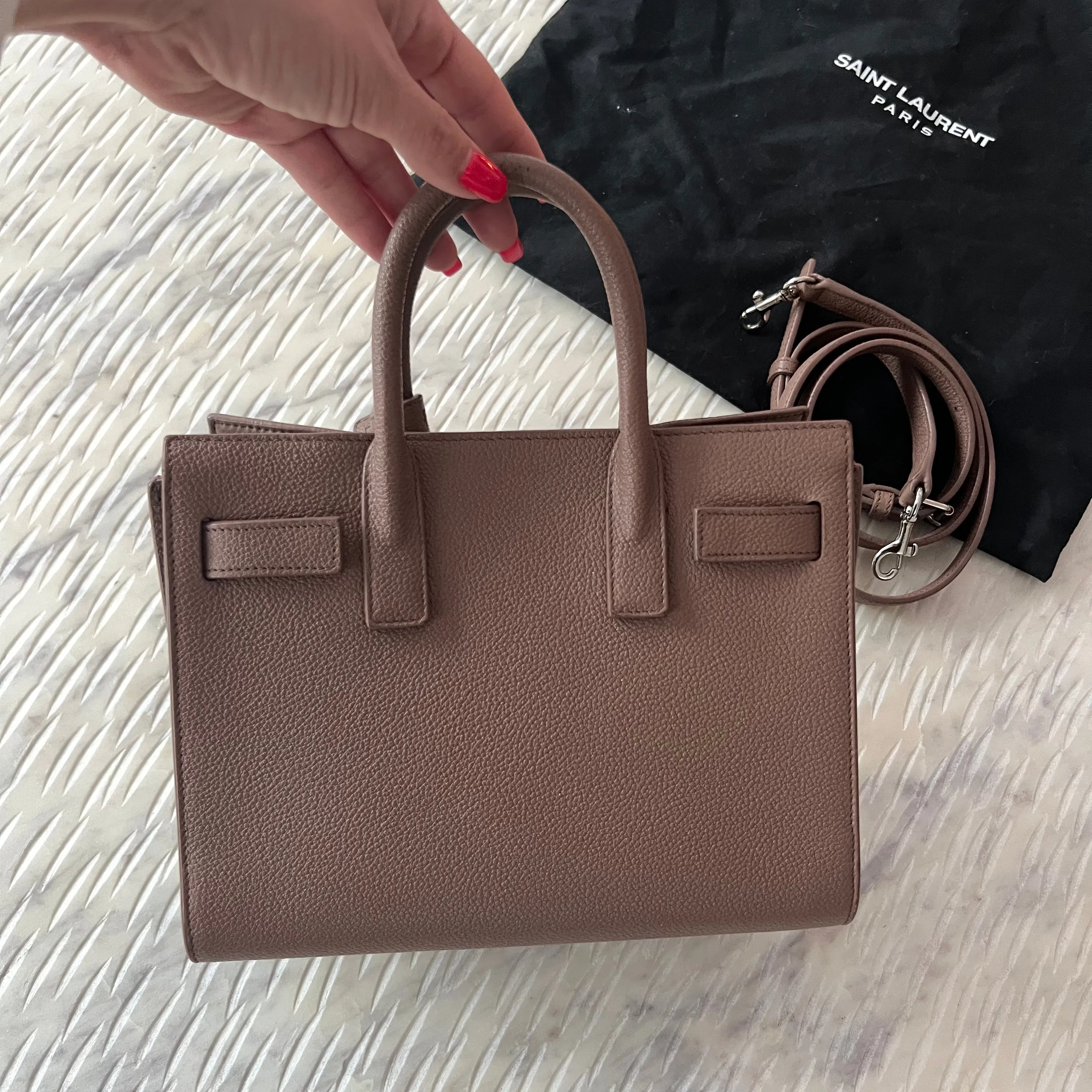 Saint Laurent Sac De Jour Bag