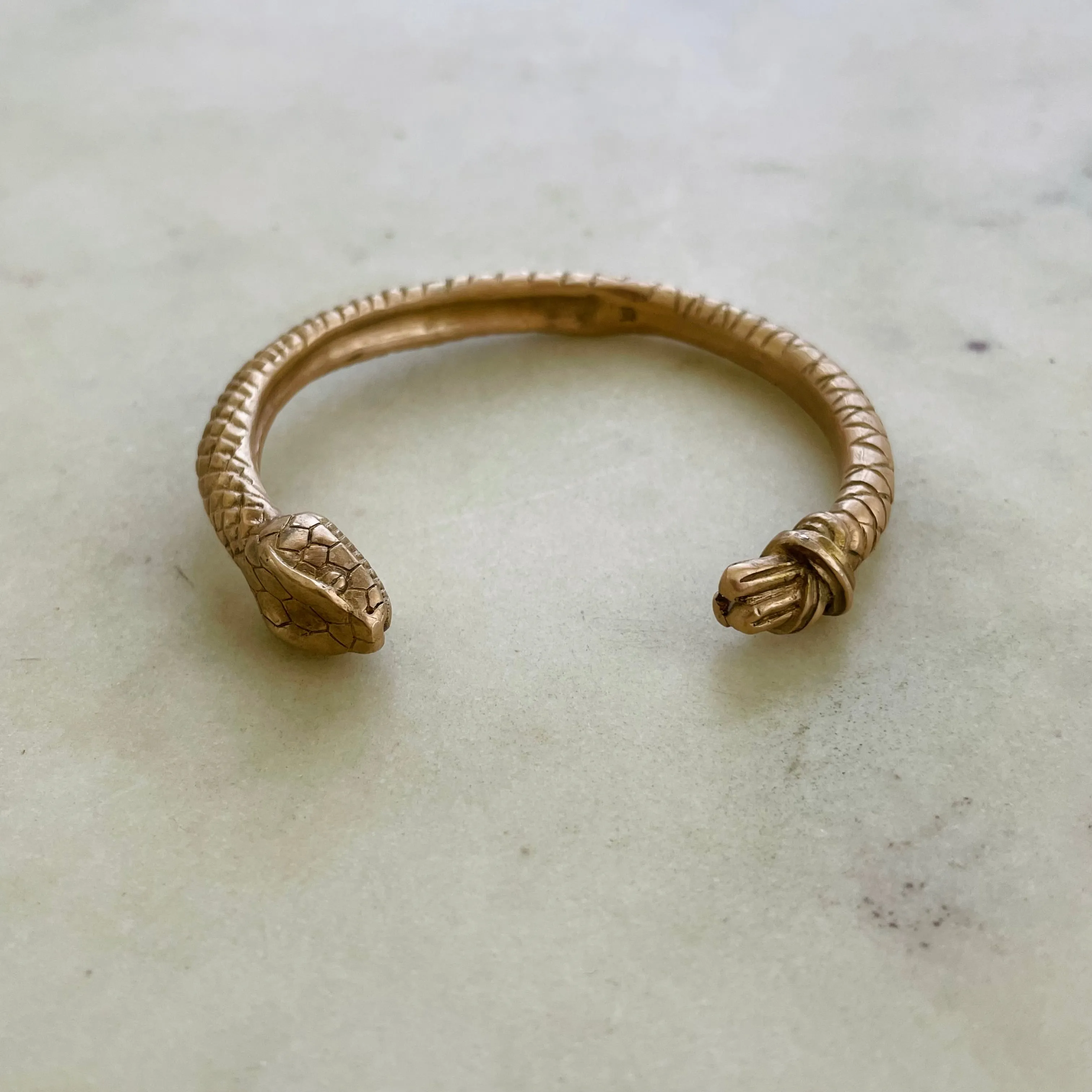 SNAKE-ROPE CUFF