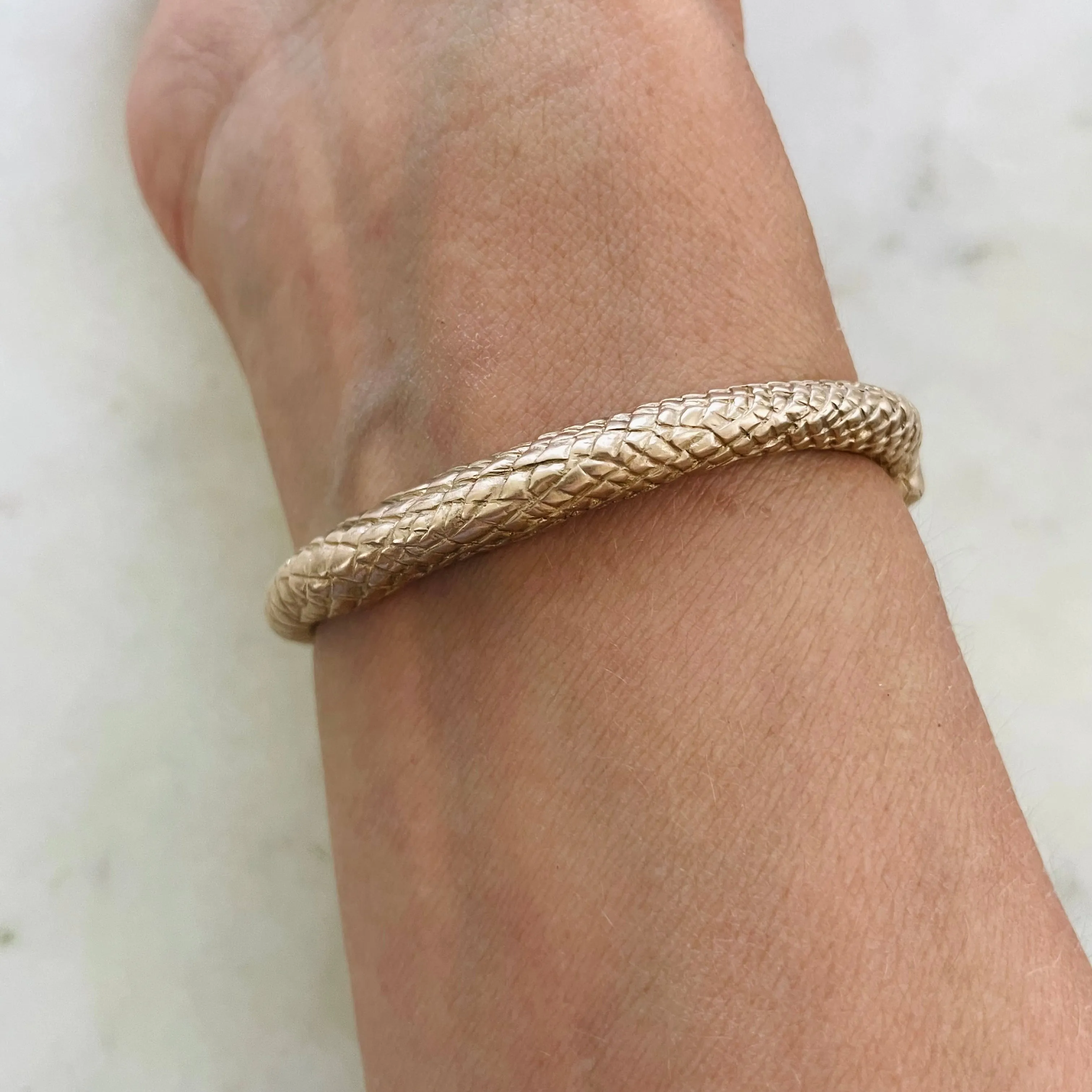 SNAKE-ROPE CUFF