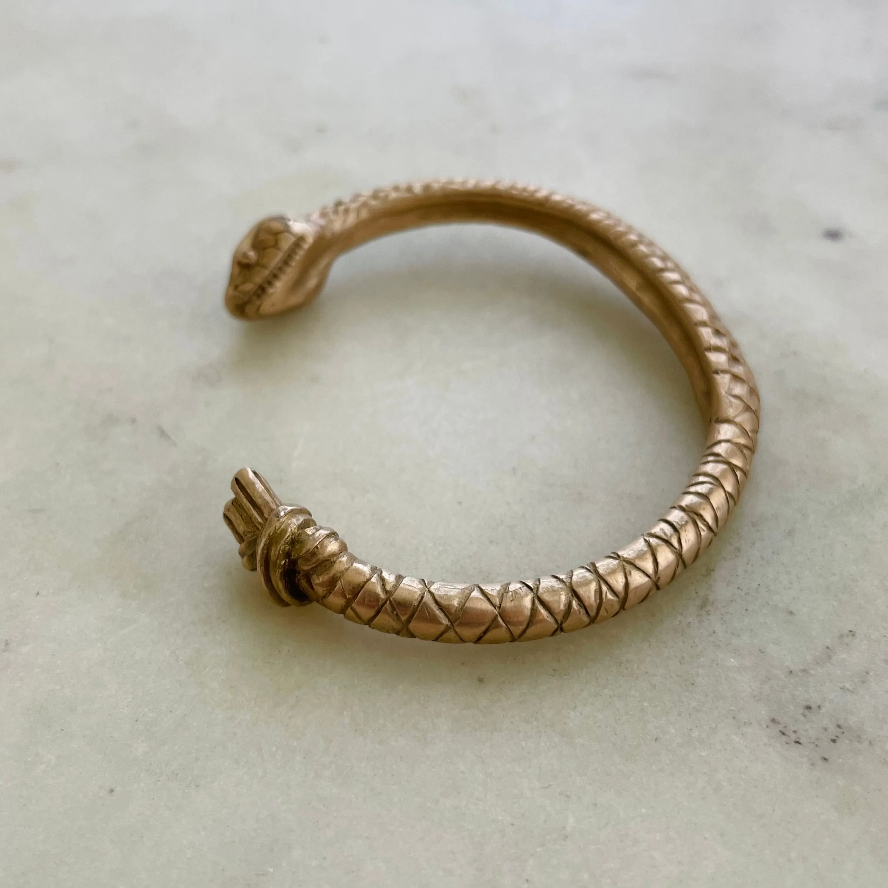 SNAKE-ROPE CUFF