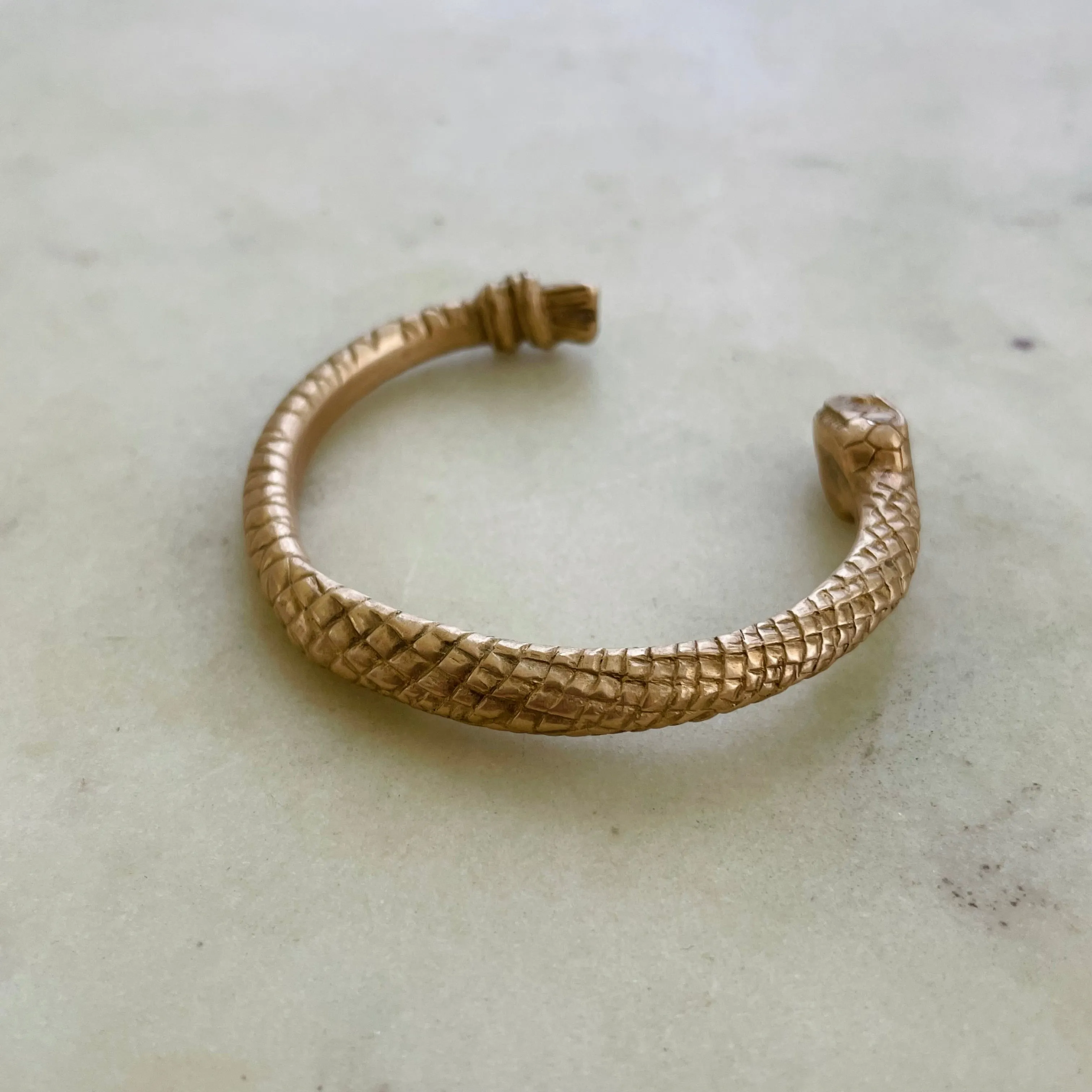 SNAKE-ROPE CUFF