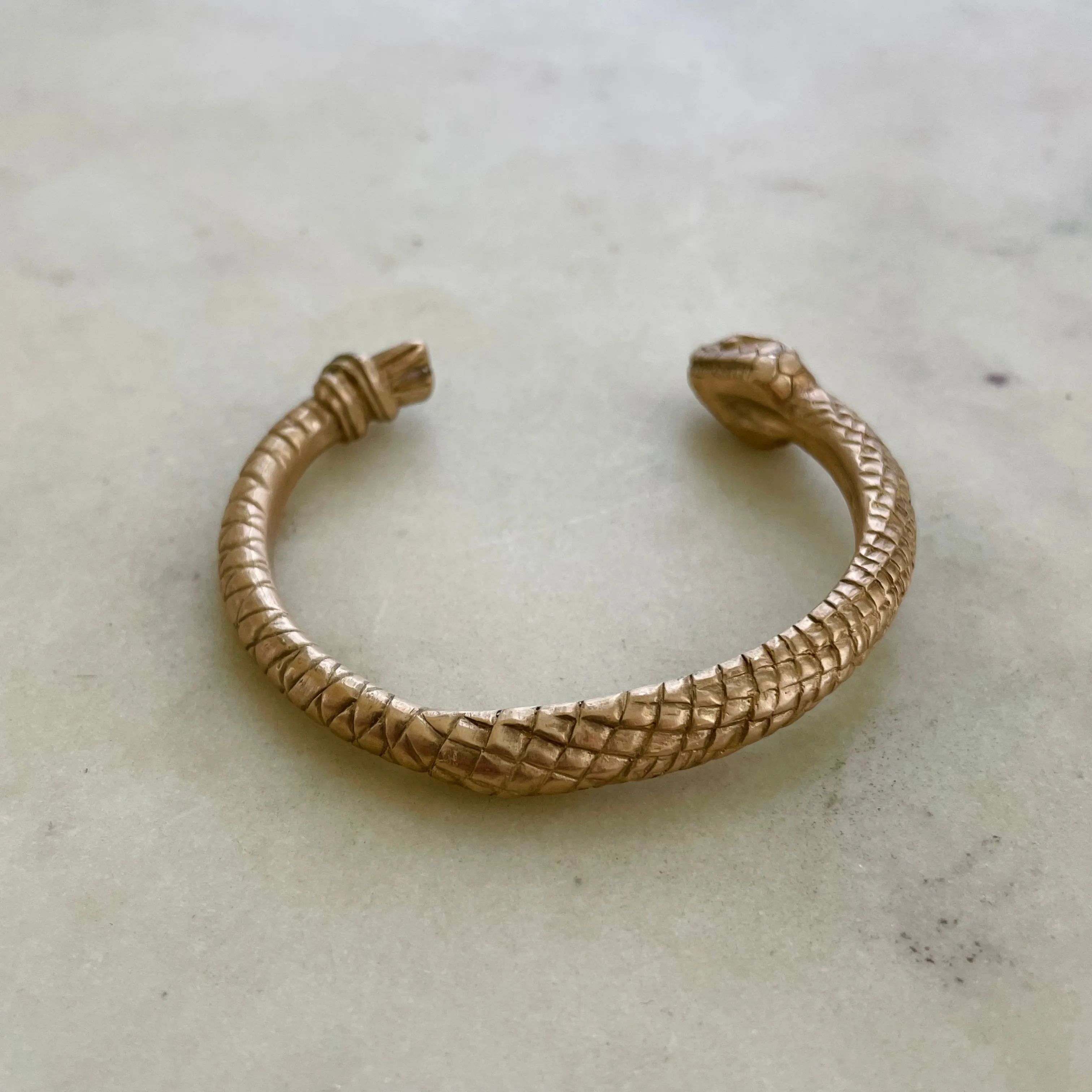 SNAKE-ROPE CUFF