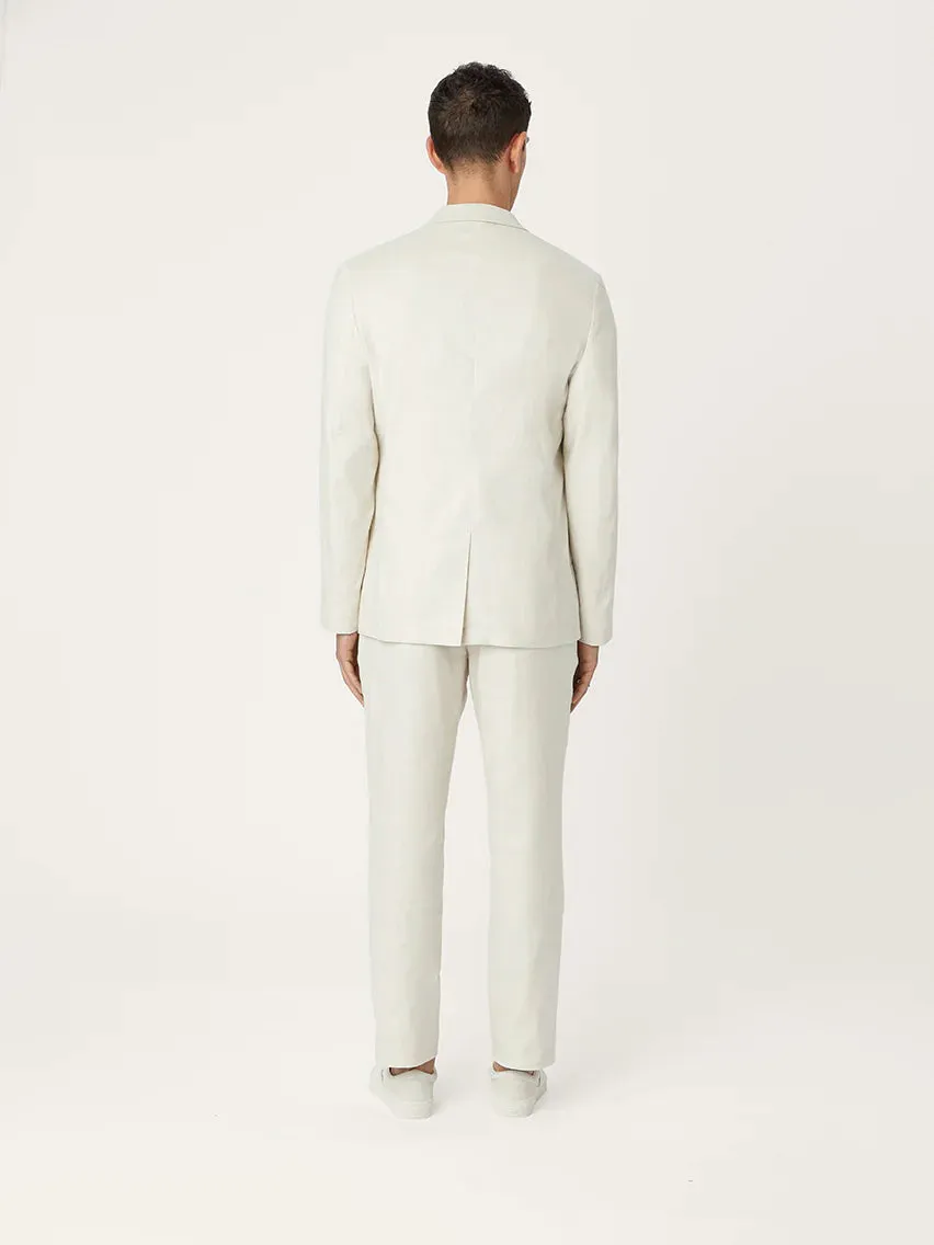 The Linen Suit - Ivory