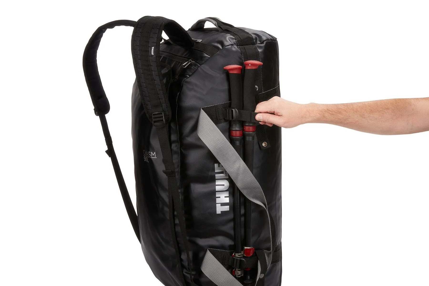 Thule Chasm 130L Duffle Bag Black