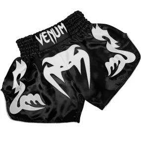 Venum Bangkok Inferno Muay Thai Shorts - Black/White